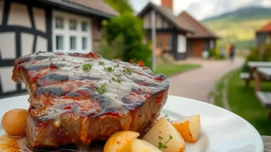Photo of Сочный бифштекс с картошкой по-деревенски