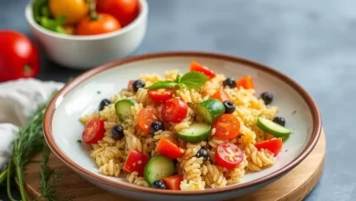 Photo of егетарианский плов с овощами